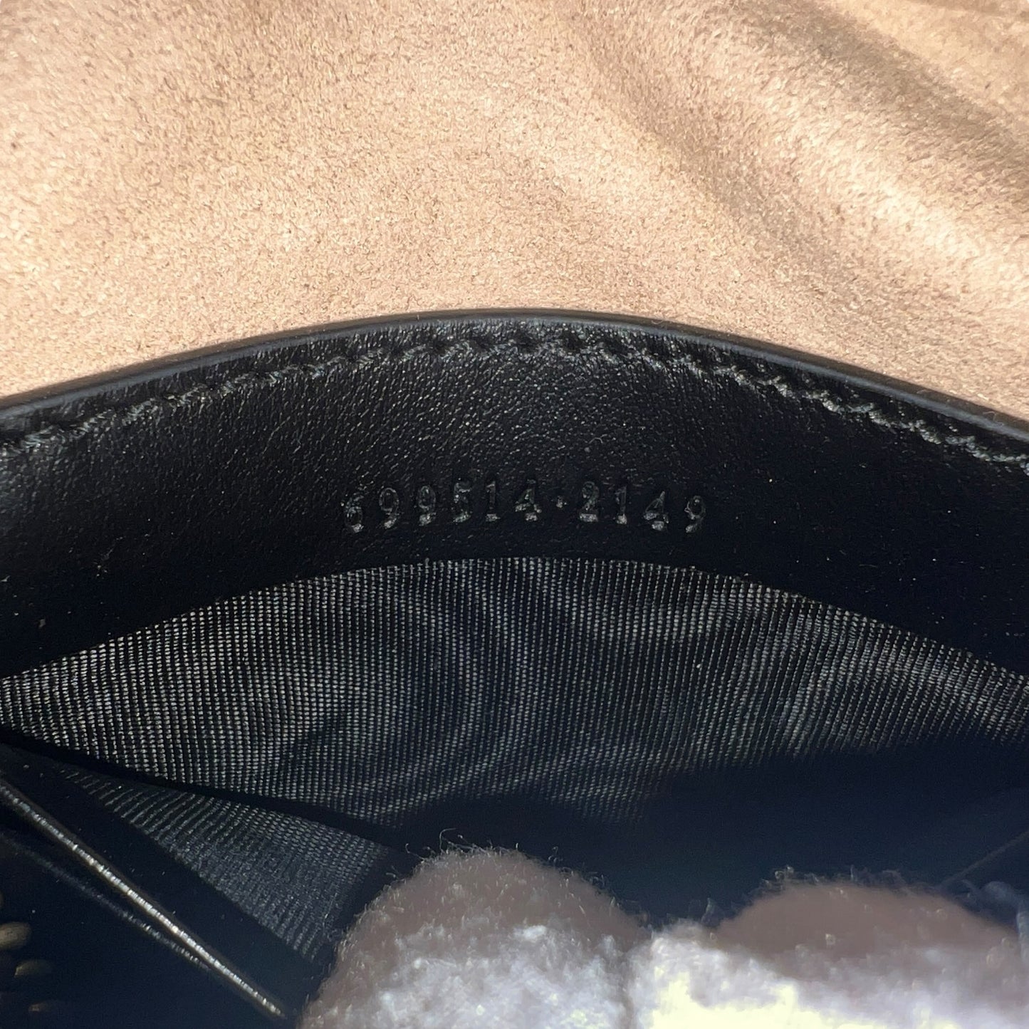 Gucci Marmont Croissant Handbag