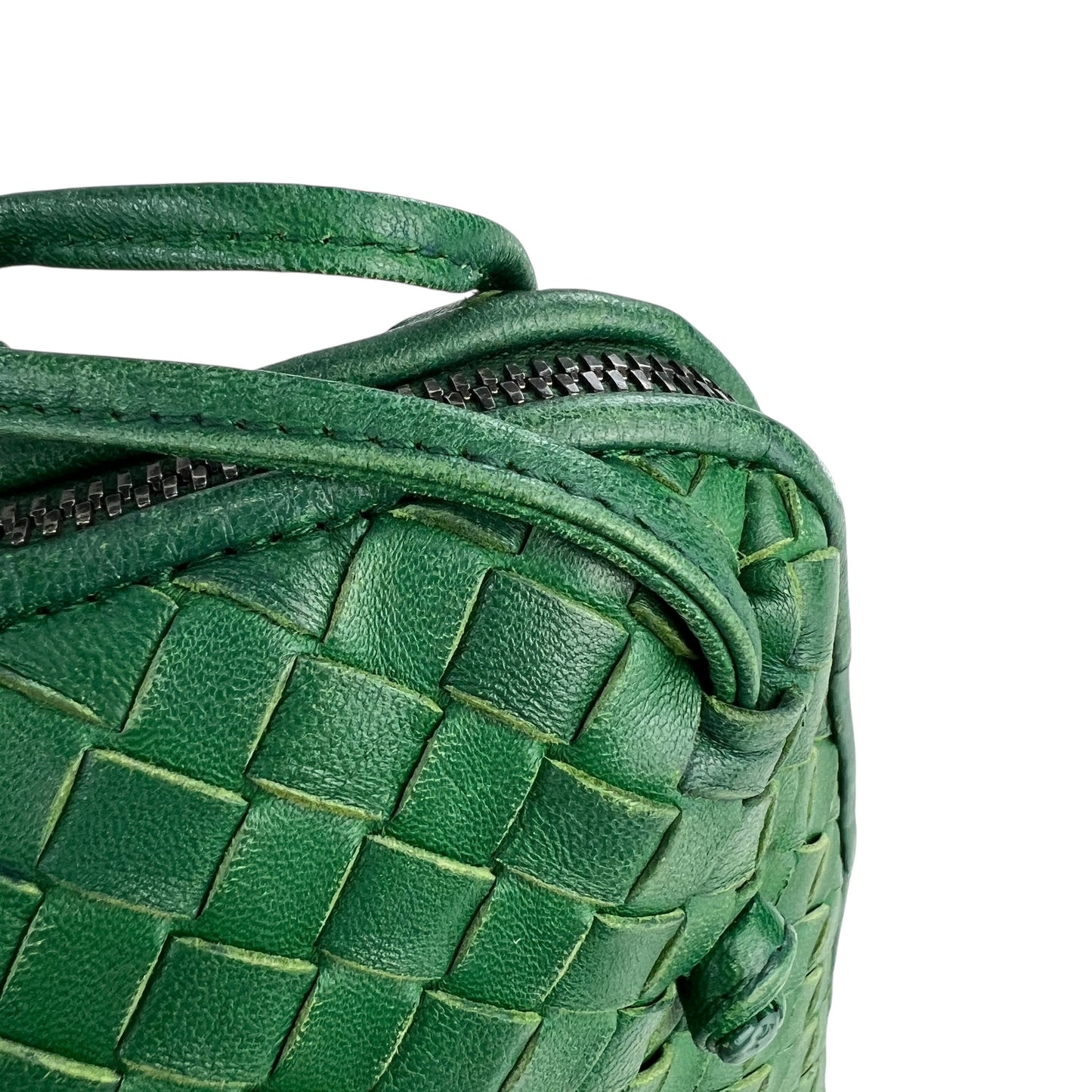 Bottega Veneta Intrecciato Leather Crossbody Bag