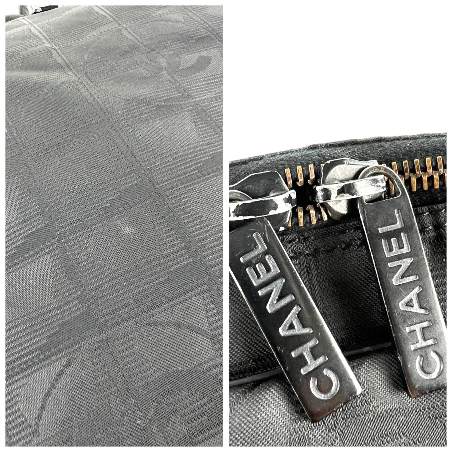 Chanel Travel Line Nylon Laptop Bag