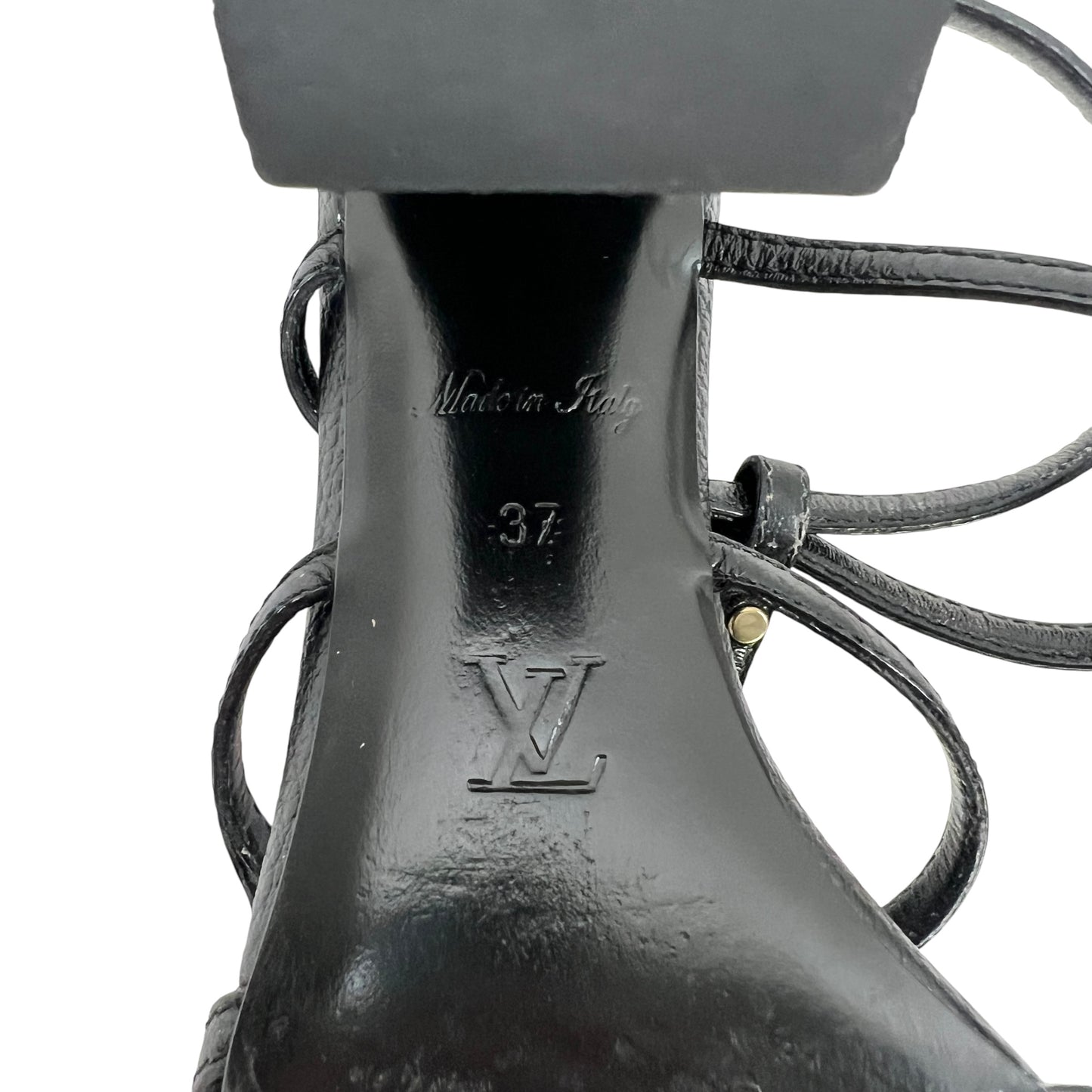 Louis Vuitton Leather Roma Heels