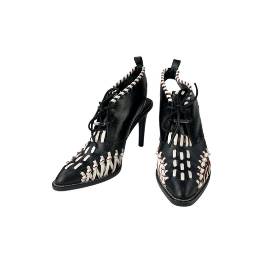 Louis Vuitton Leather Lace-Up Heels