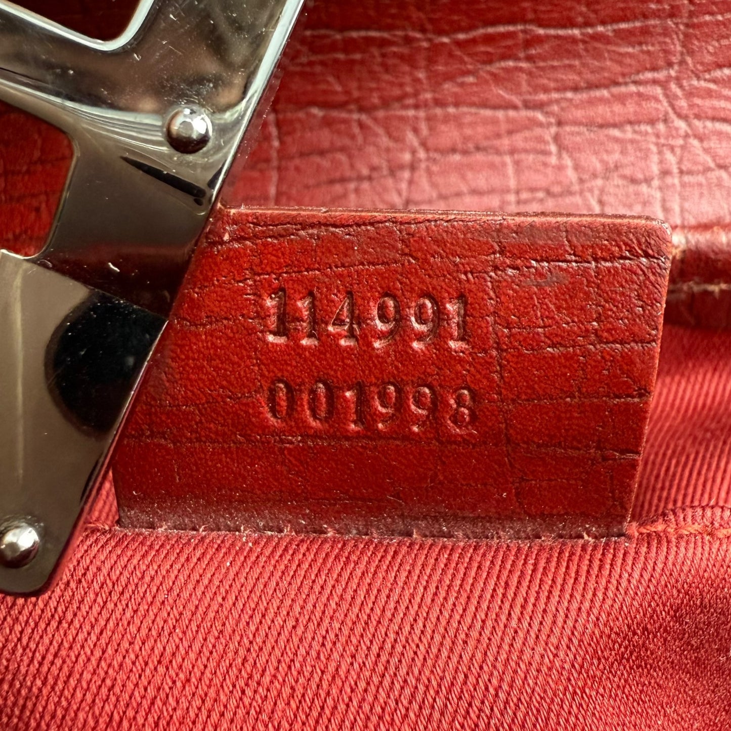 Gucci Monogram Bamboo Mini Handbag