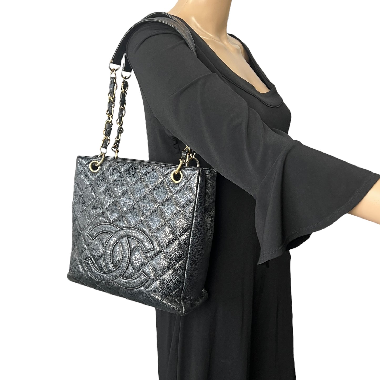 Chanel Vintage Matelasse Tote Bag