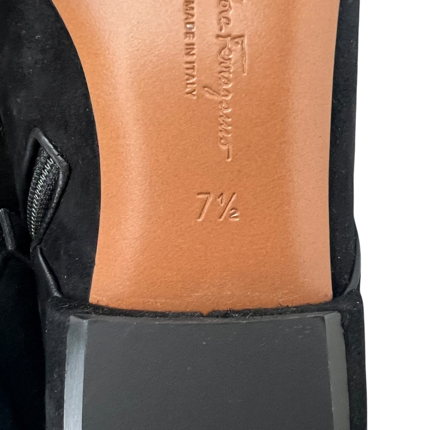 Ferragamo Suede Flats