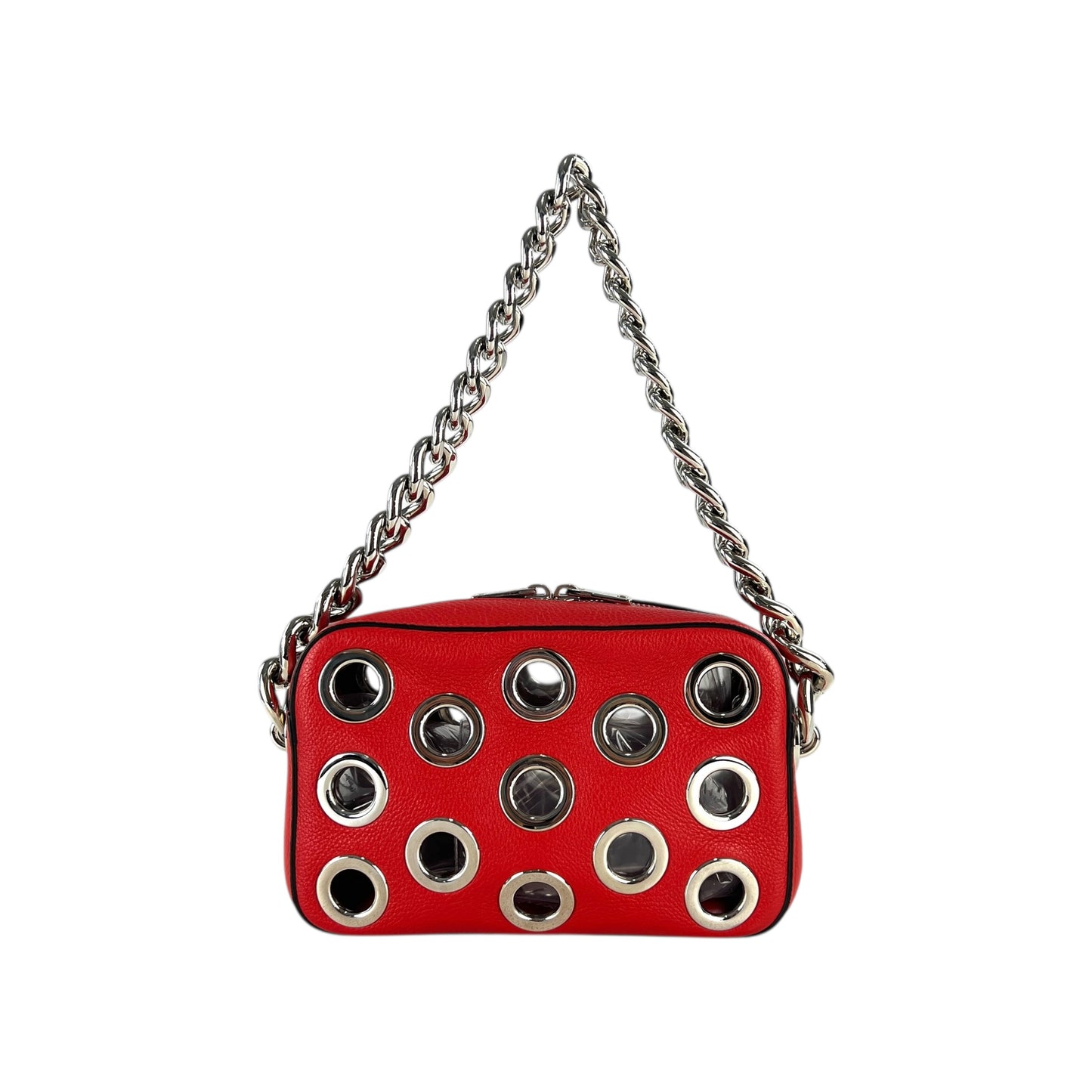 Prada Grommet Shoulder Bag