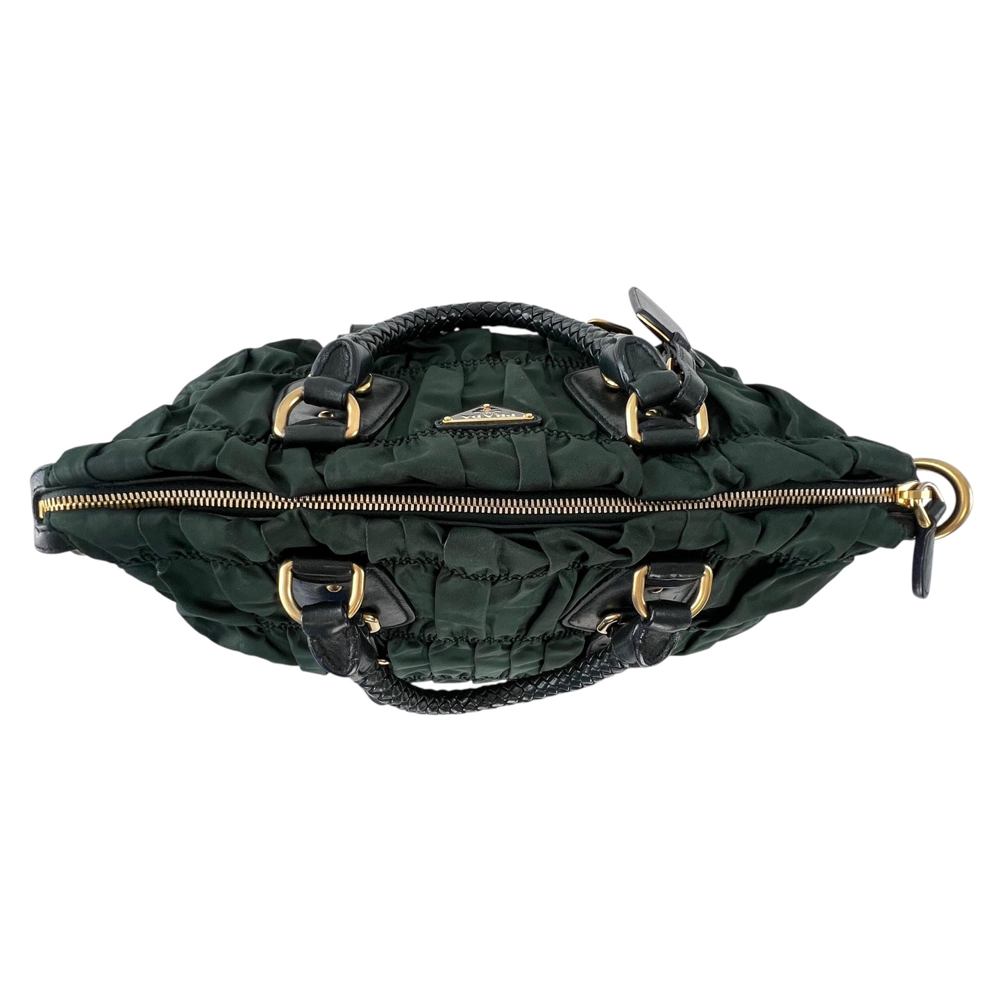 Prada Gaufre Nylon Handbag