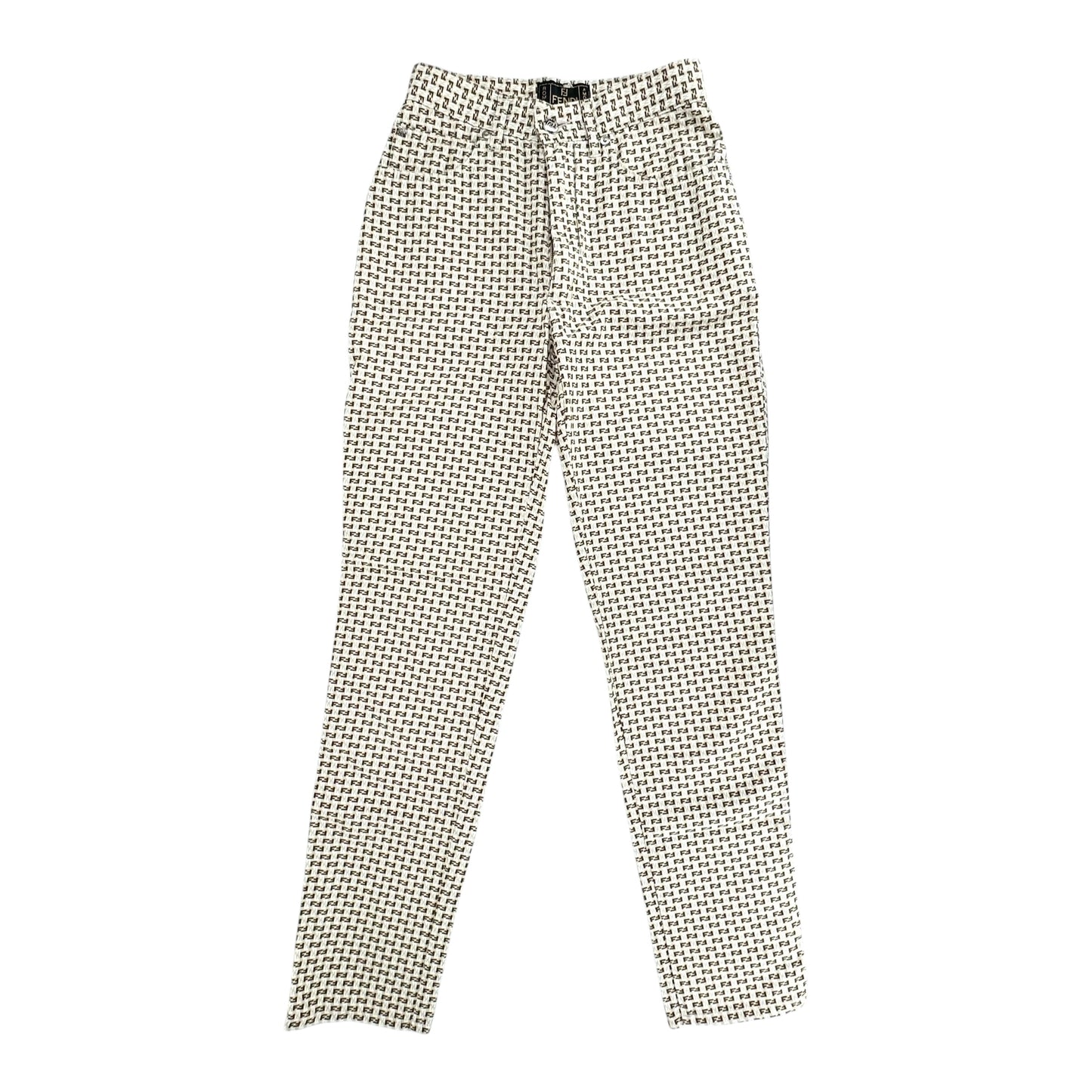 Fendi Vintage Zucchino High-Waisted Pants