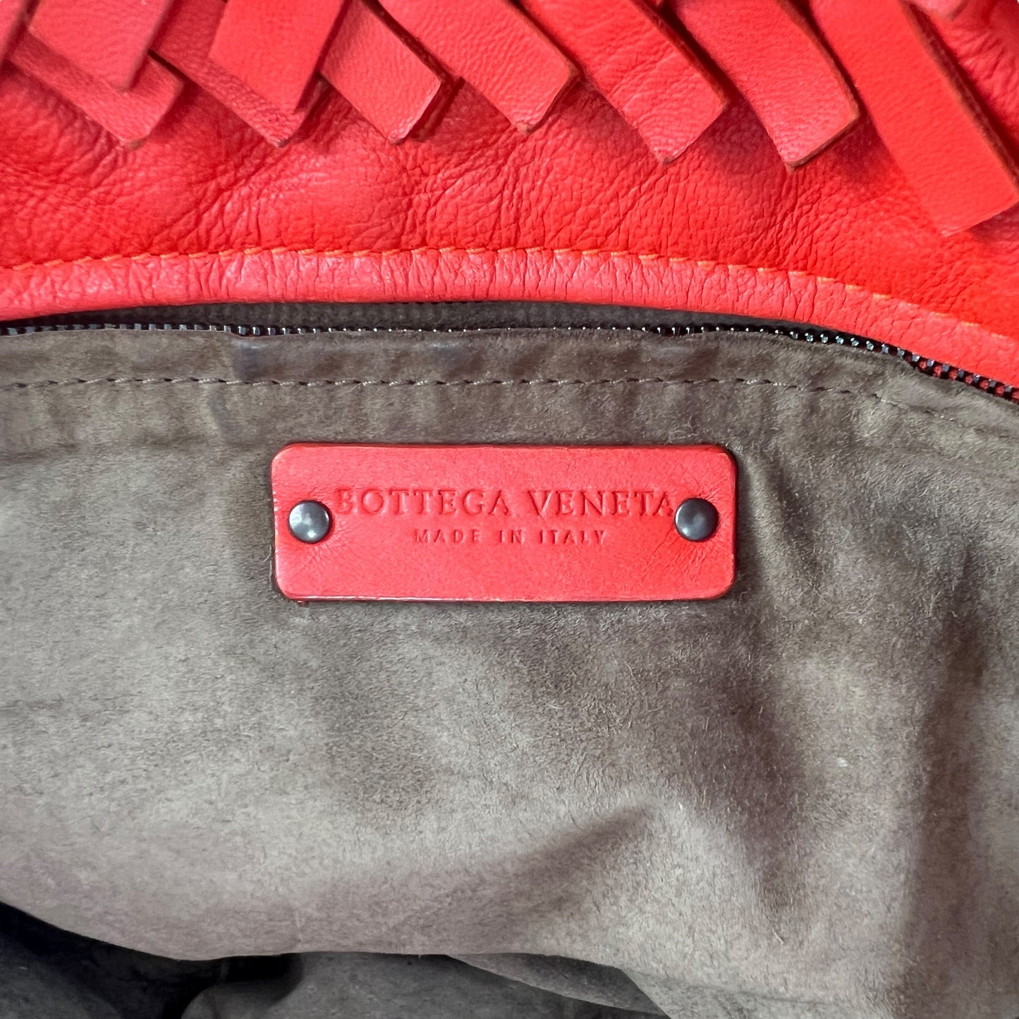 Bottega Veneta Lido Fringe Tote Bag