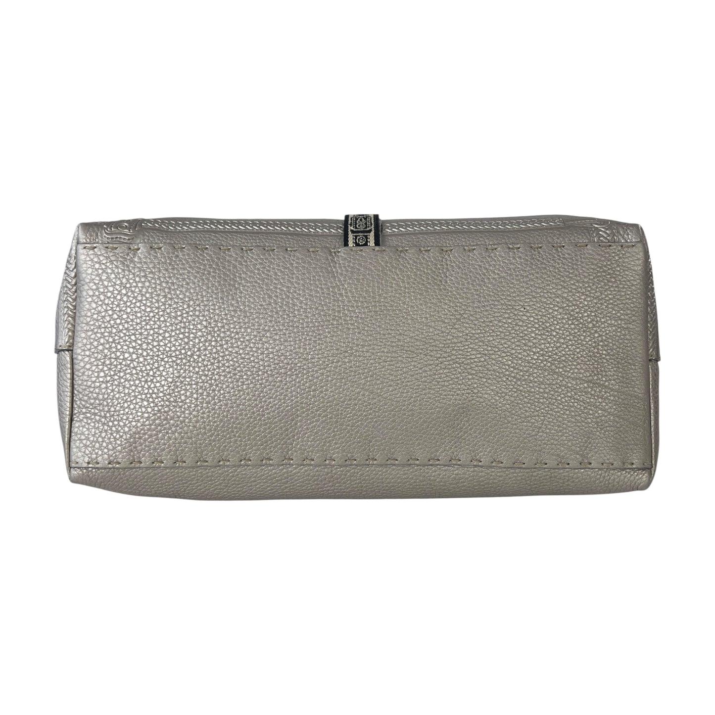Fendi Villa Borghese Leather Selleria Tote Bag
