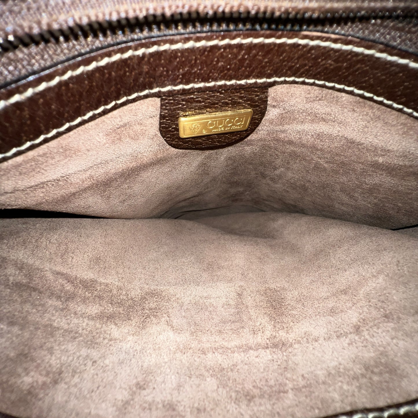 Gucci Vintage Bamboo Handbag