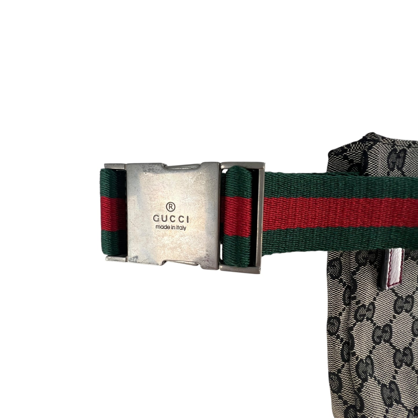 Gucci Monogram Canvas Sherry Line Belt Bag