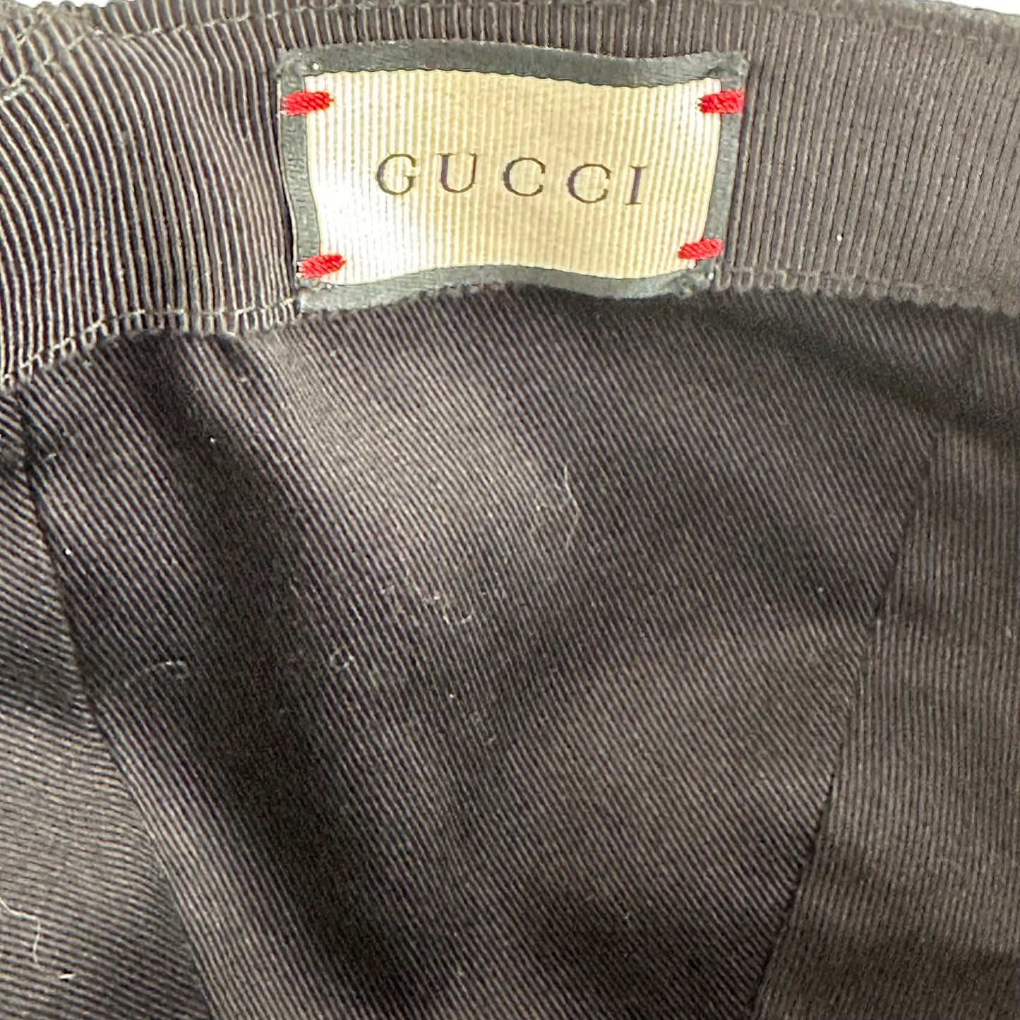 Gucci Monogram Web Stripe Baseball Cap