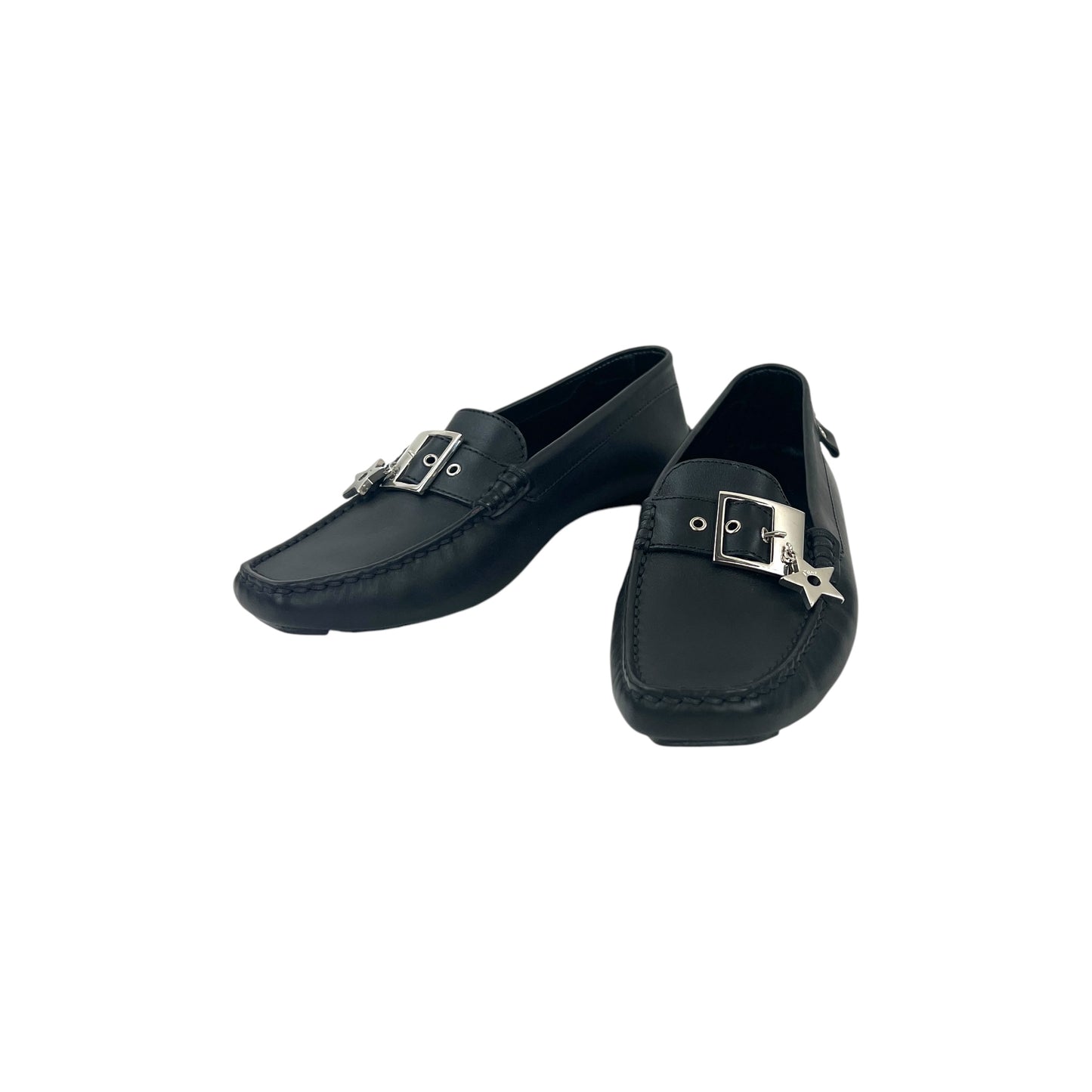 Dior Leather Driver Loafers