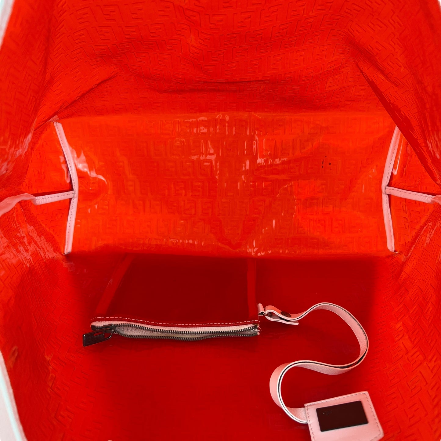 Fendi Zucchino Rubber Tote Bag