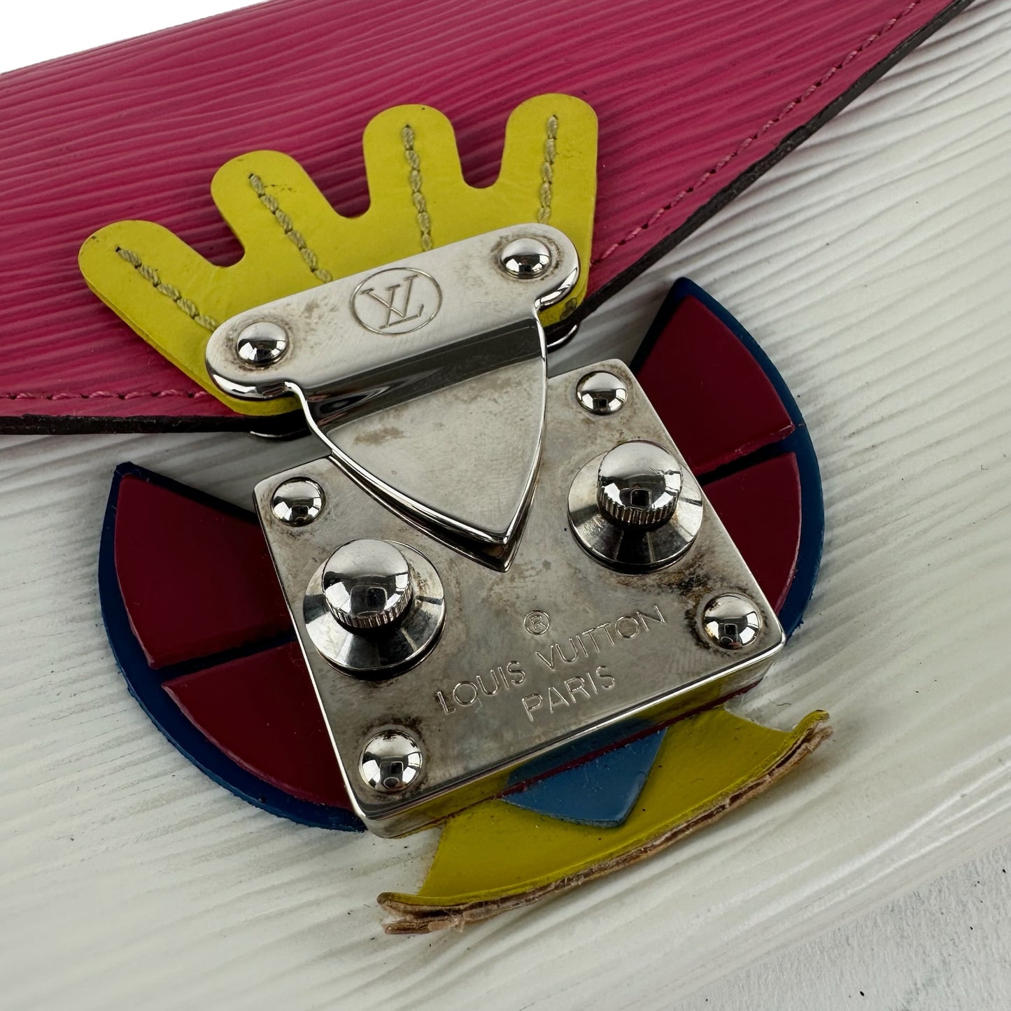 Louis Vuitton Limited Edition Pivoine Epi Leather Sarah Wallet