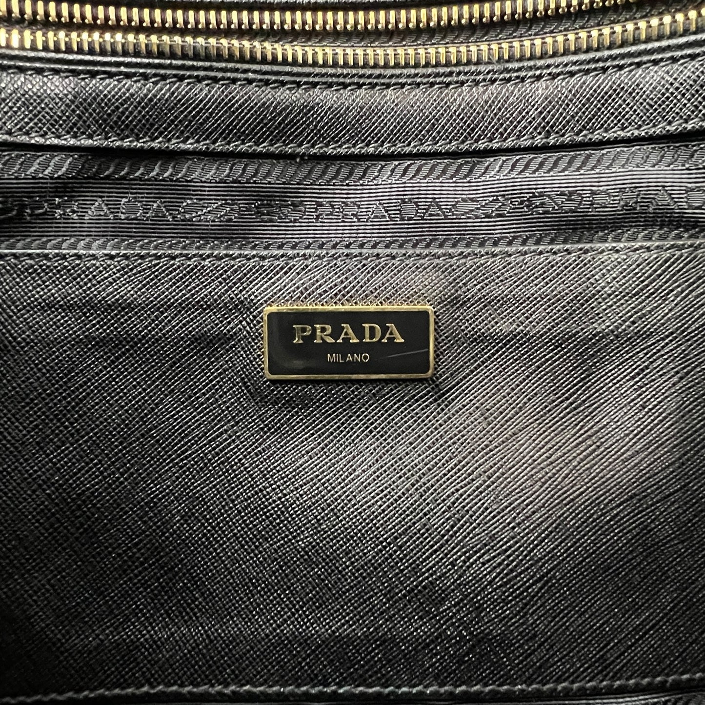 Prada Saffiano Leather Tote Bag