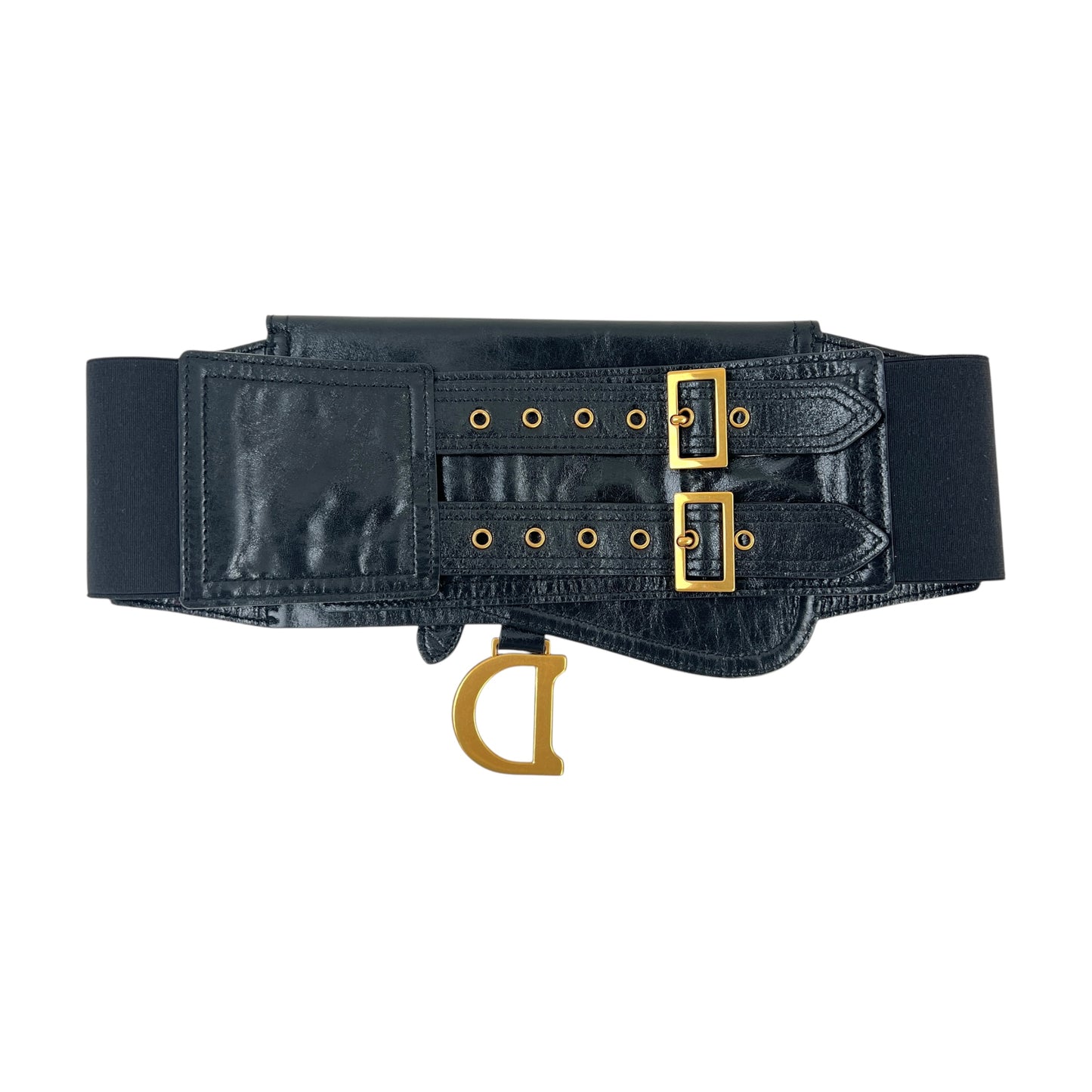 Dior Vintage Saddle Waist Belt