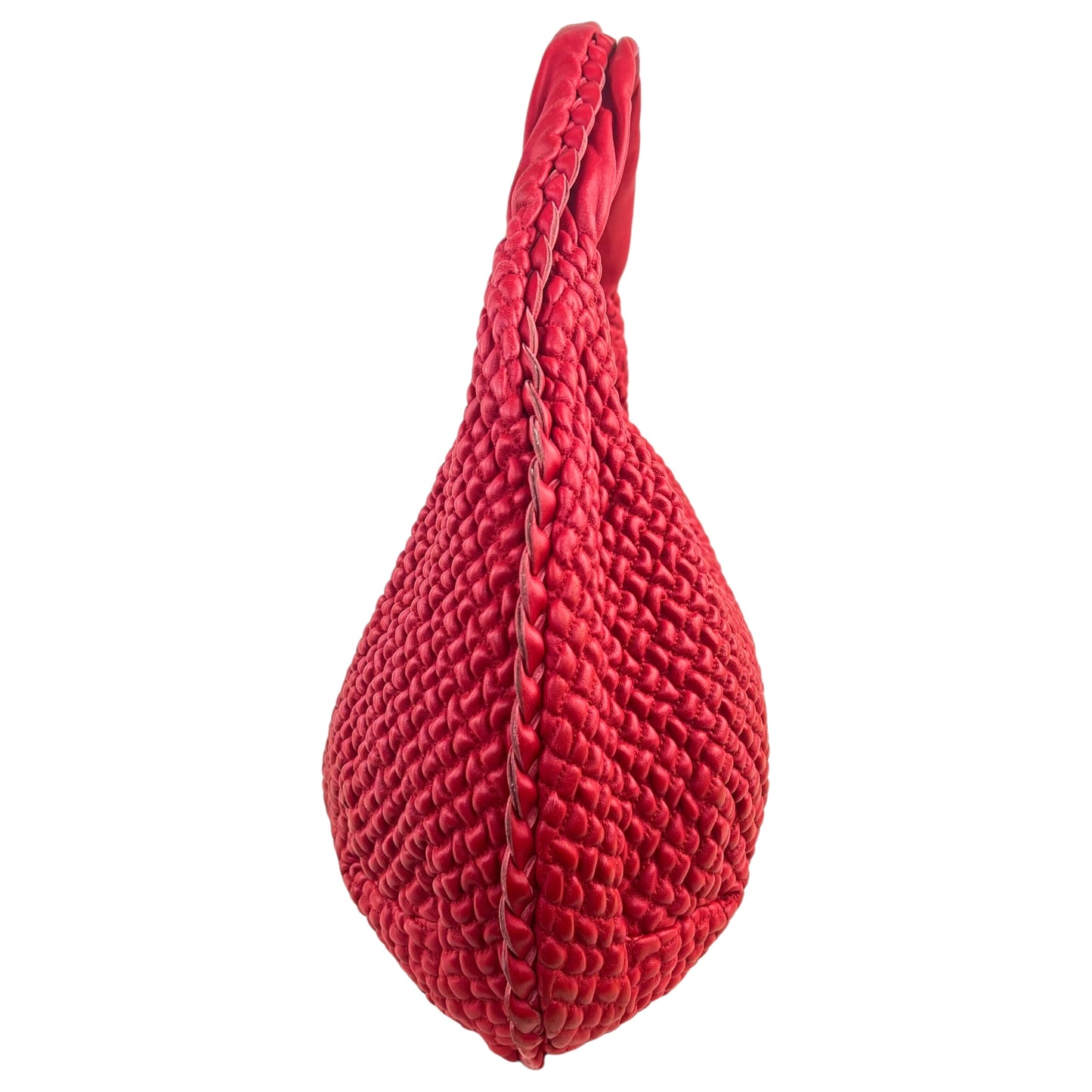 Bottega Veneta Ponza Intrecciato Leather Shoulder Bag