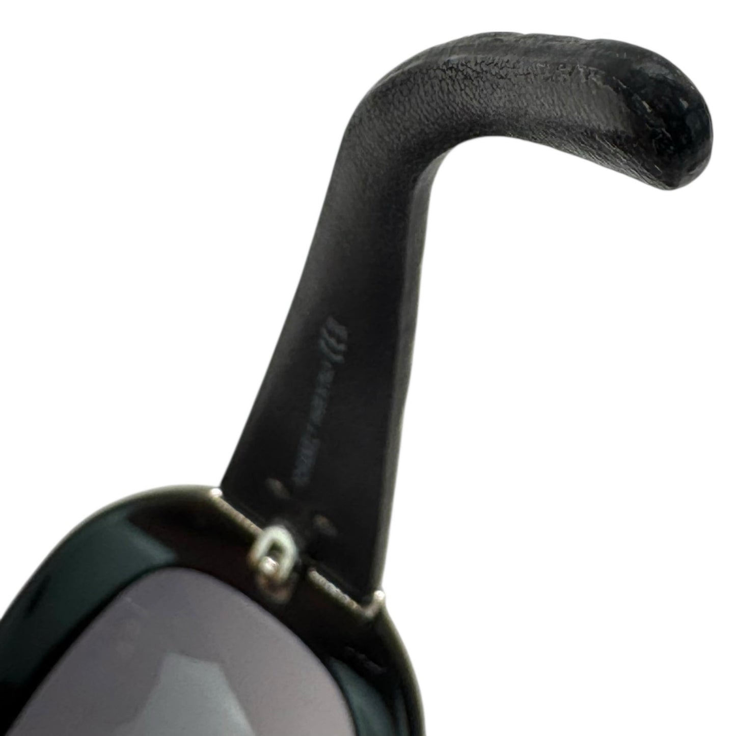 Chanel CC Leather Matelassé Sunglasses