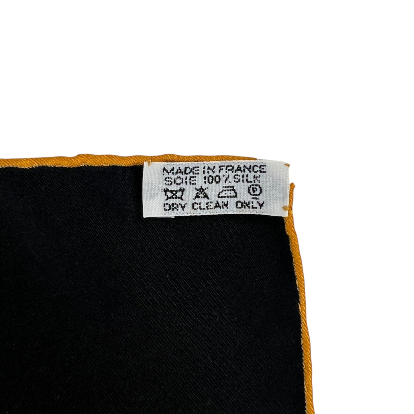 Hermès Gold Atlantic Encounter Scarf