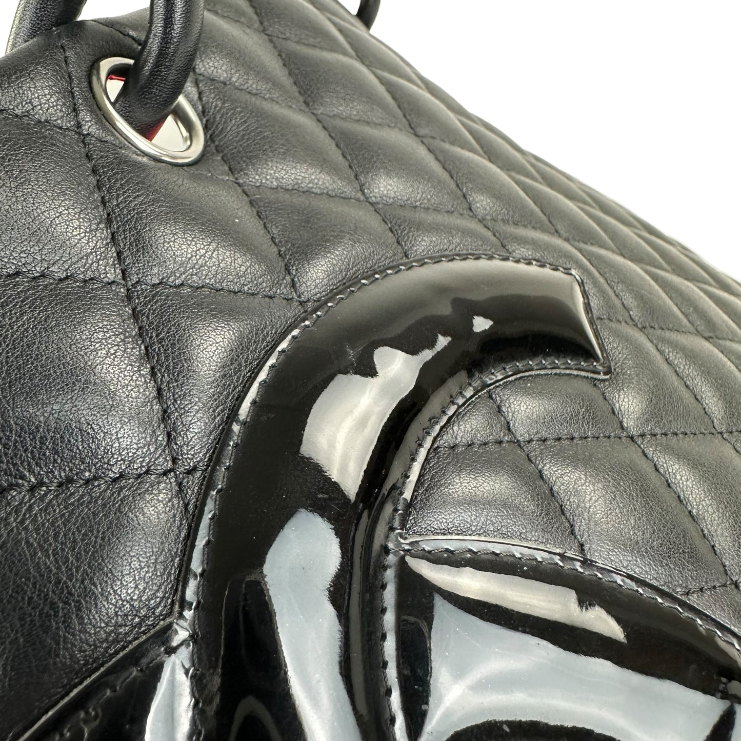 Chanel Cambon Matelasse Leather Tote Bag