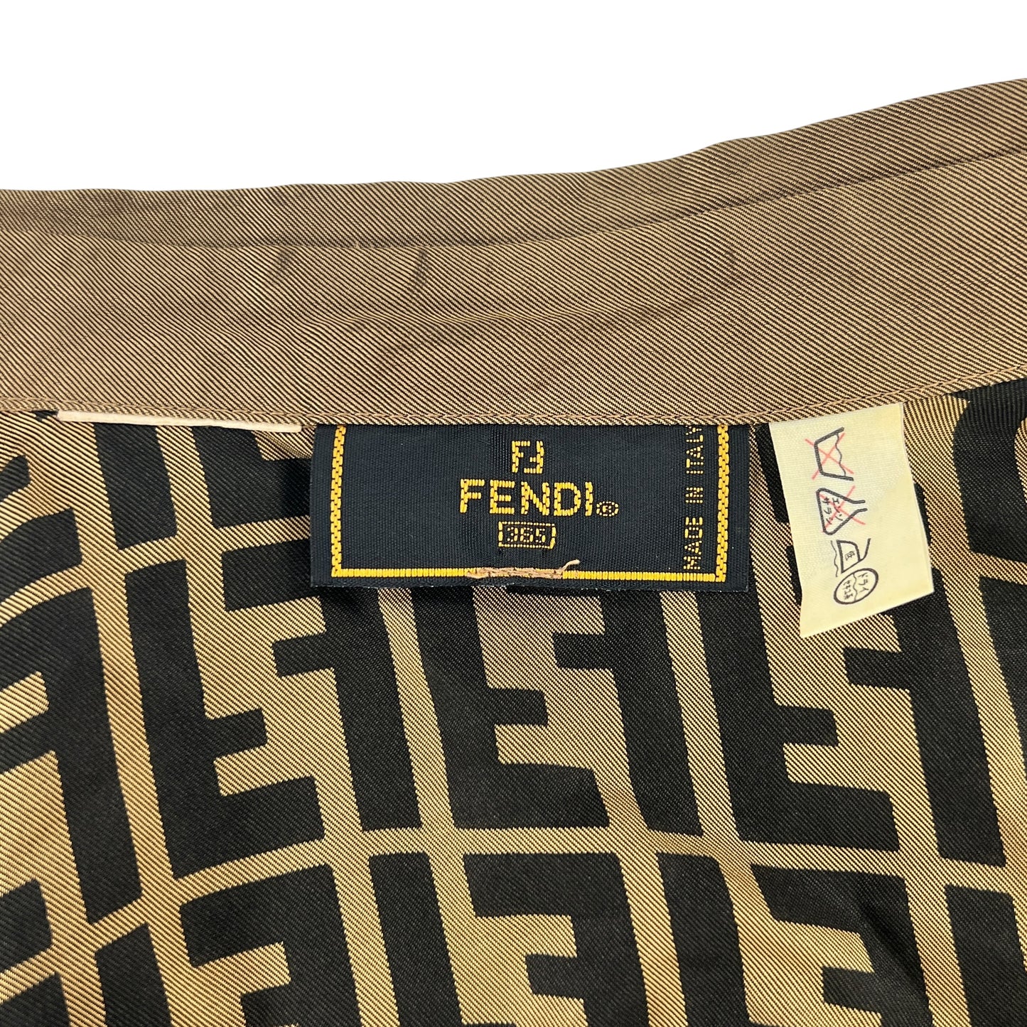 Fendi Vintage Zucca Blouse