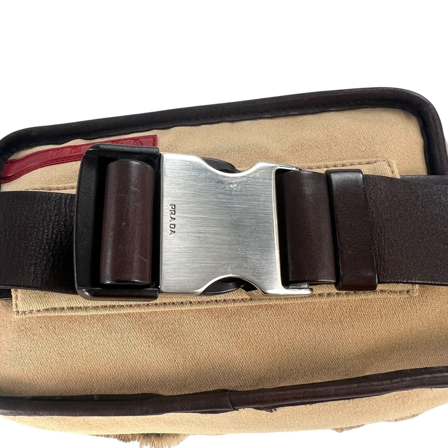 Prada Sport Fur Belt Bag