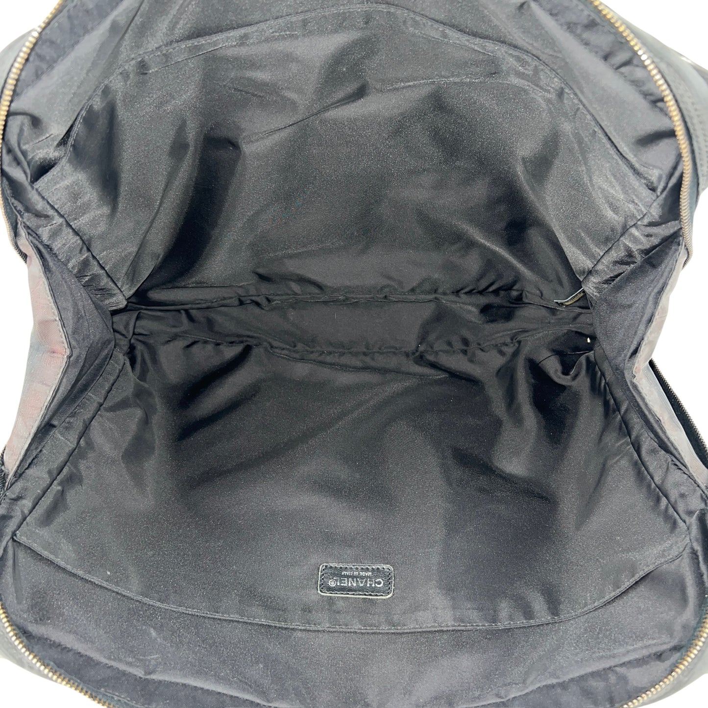 Chanel Travel Line Nylon Laptop Bag