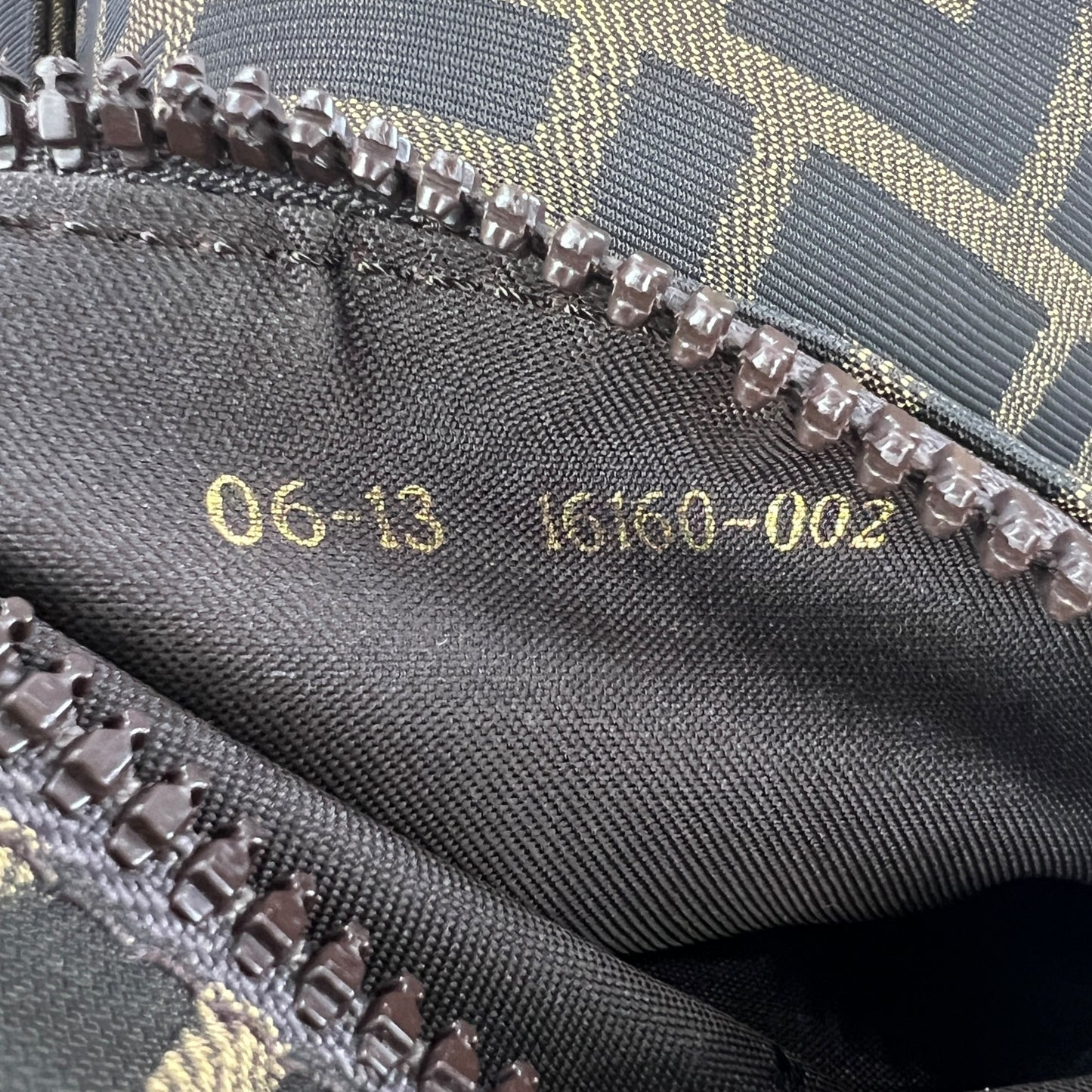 Fendi Zucca Canvas Backpack