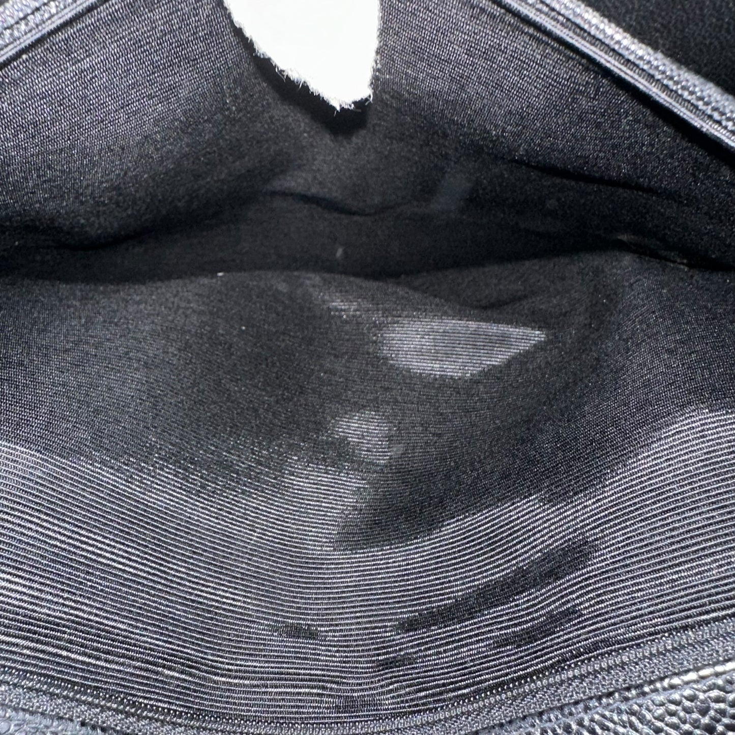 Chanel CC Vintage Quilted Caviar Briefcase