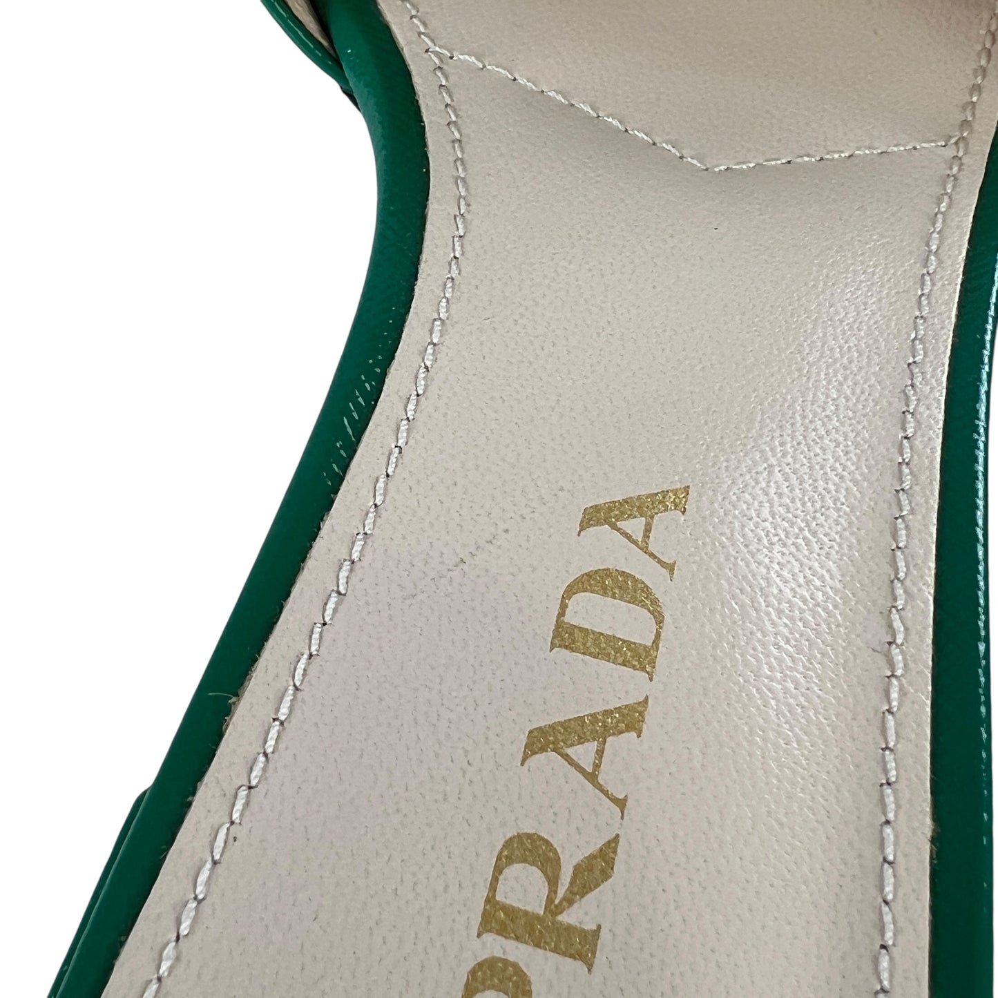Prada Saffiano Leather Sandals