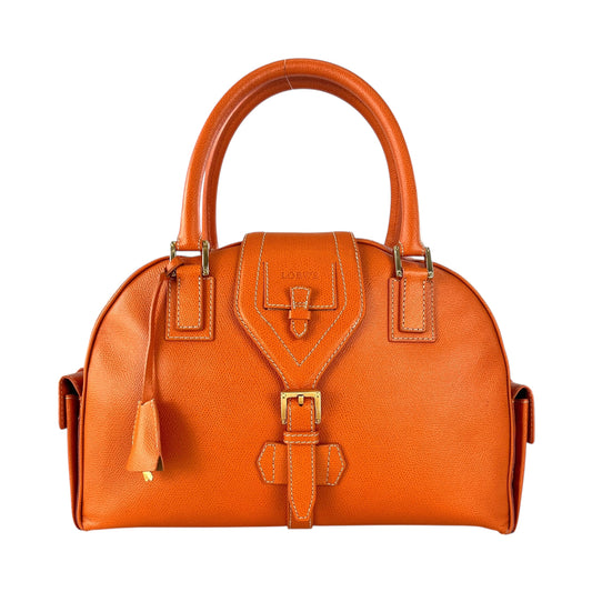 Loewe Leather Bowling Bag