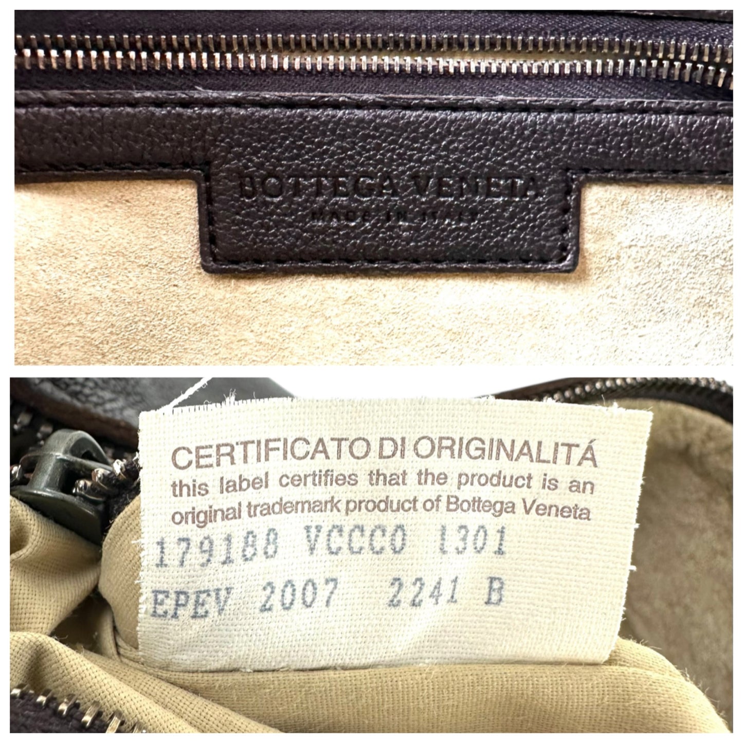 Bottega Veneta Pebbled Leather Hobo Shoulder Bag