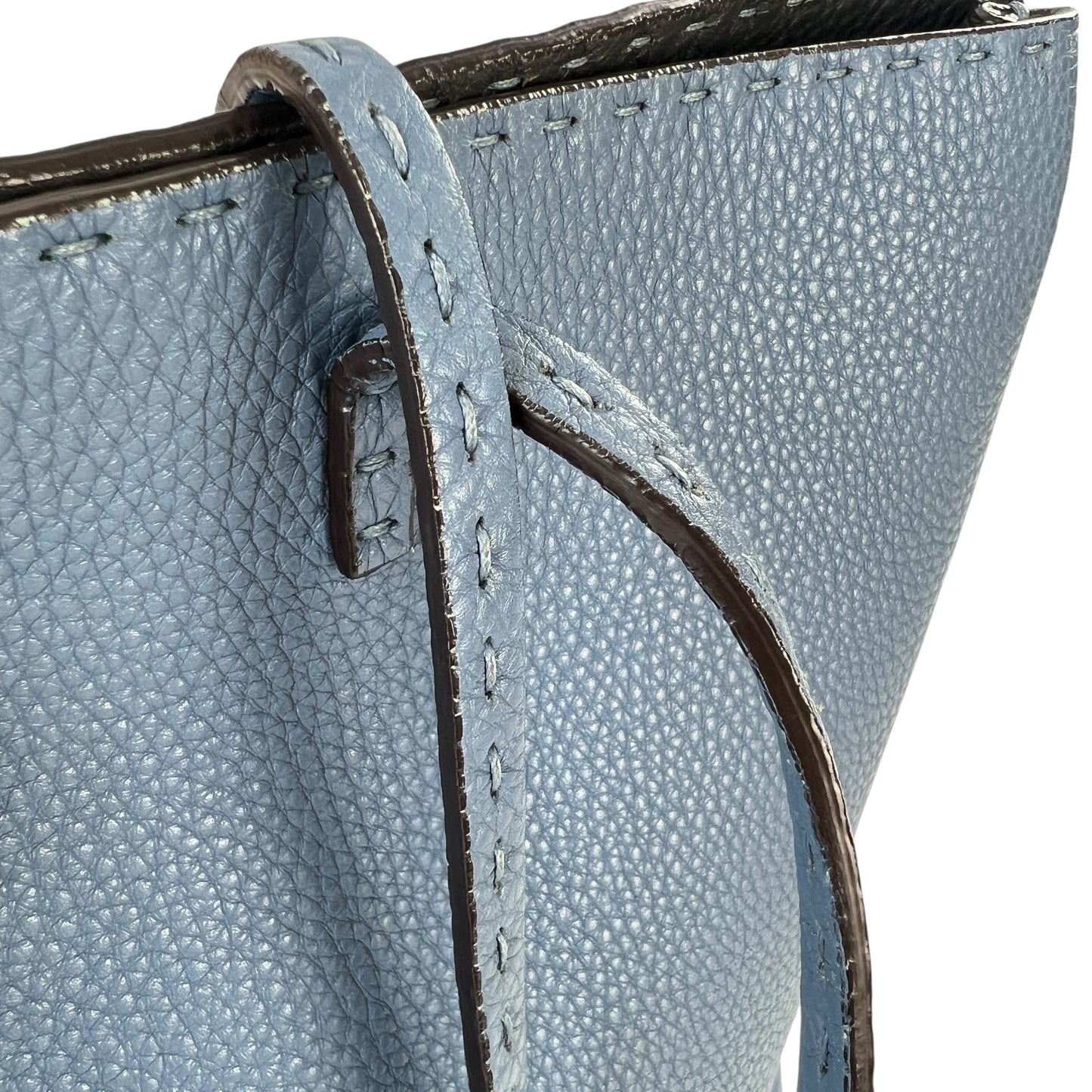 Fendi Carla Selleria Leather Tote Bag