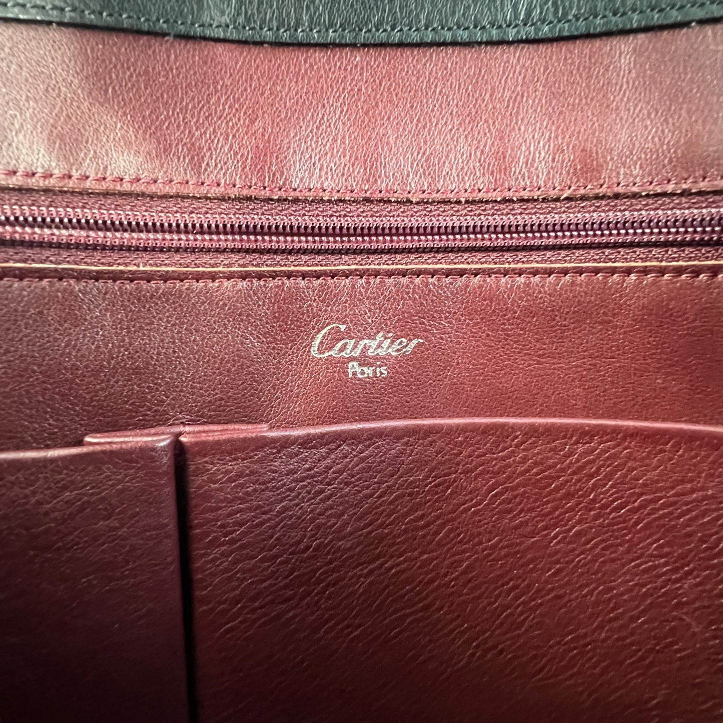 Cartier Leather Shoulder Bag