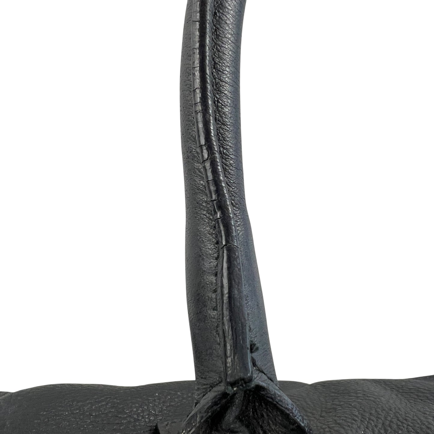 YSL Vintage Leather Boston Bag