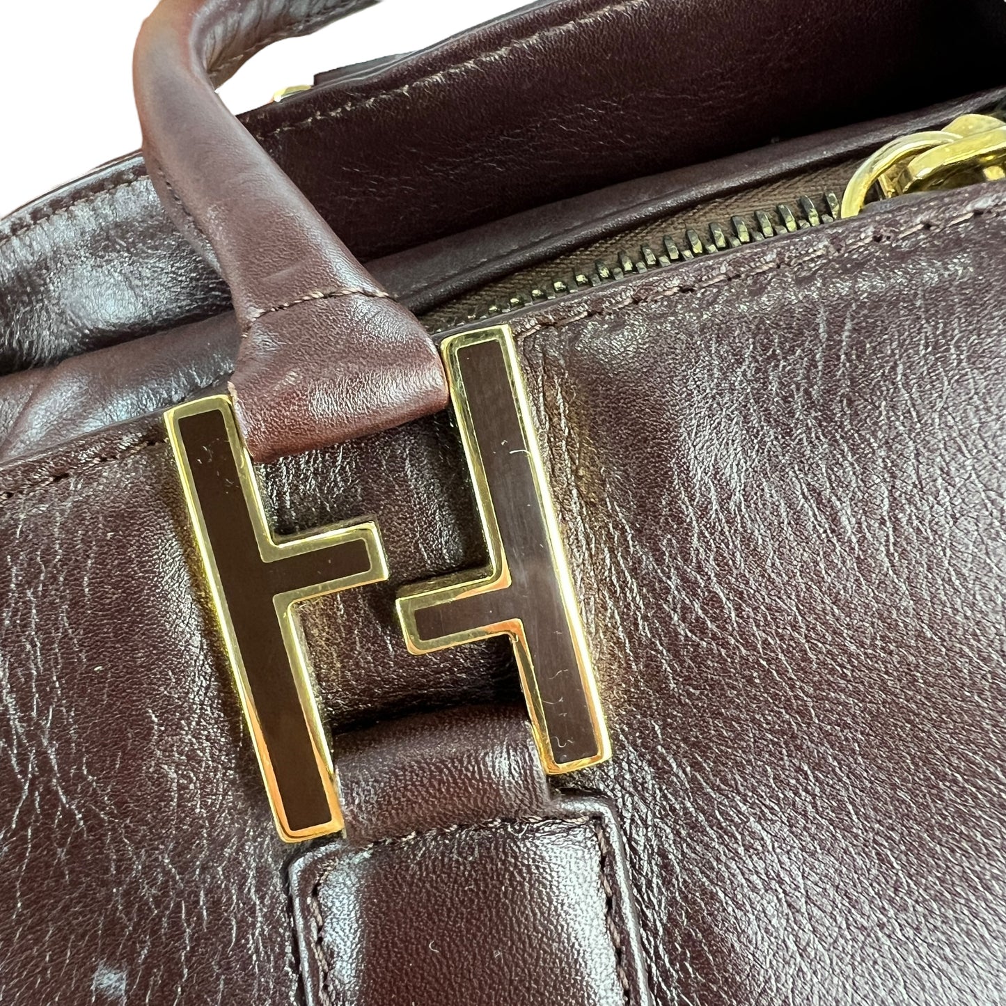 Fendi Vintage Leather Handbag