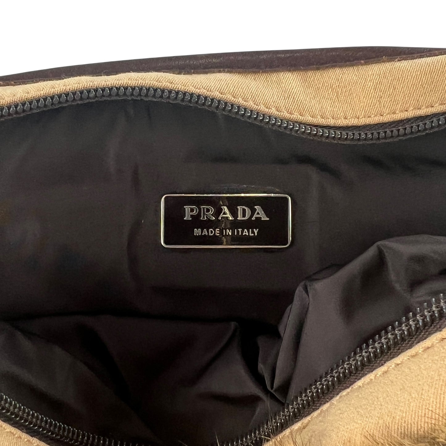Prada Sport Fur Belt Bag