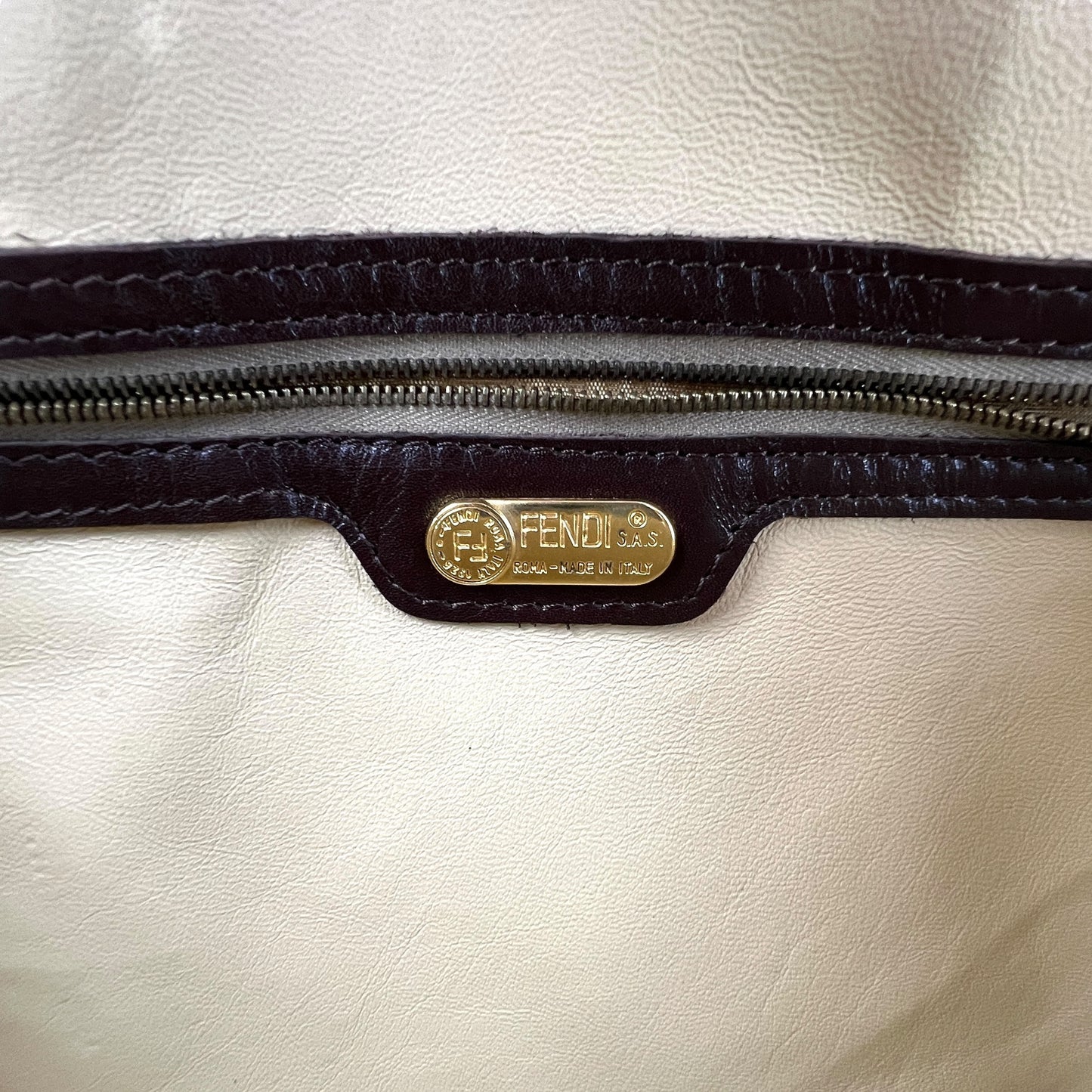Fendi Vintage Leather Handbag