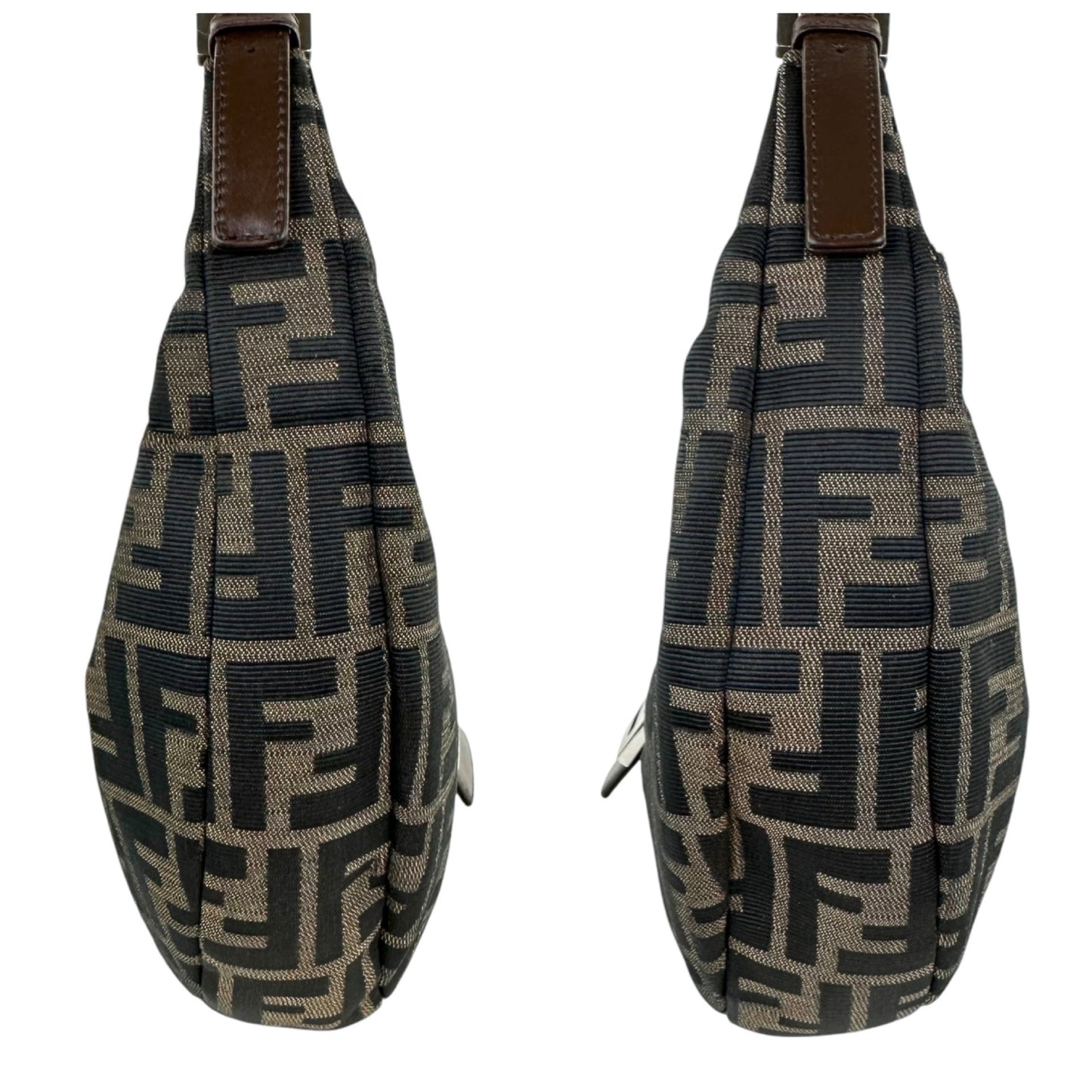 Fendi Zucca Croissant Shoulder Bag