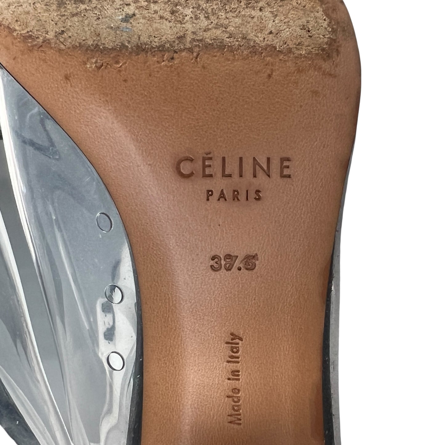Celine Clear Vinyl Boots