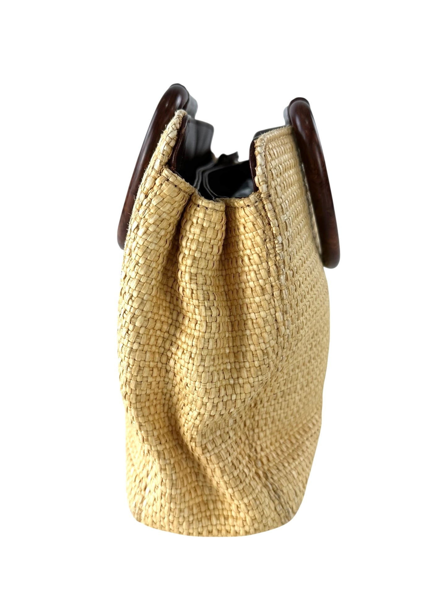 Chanel Straw Raffia Handbag