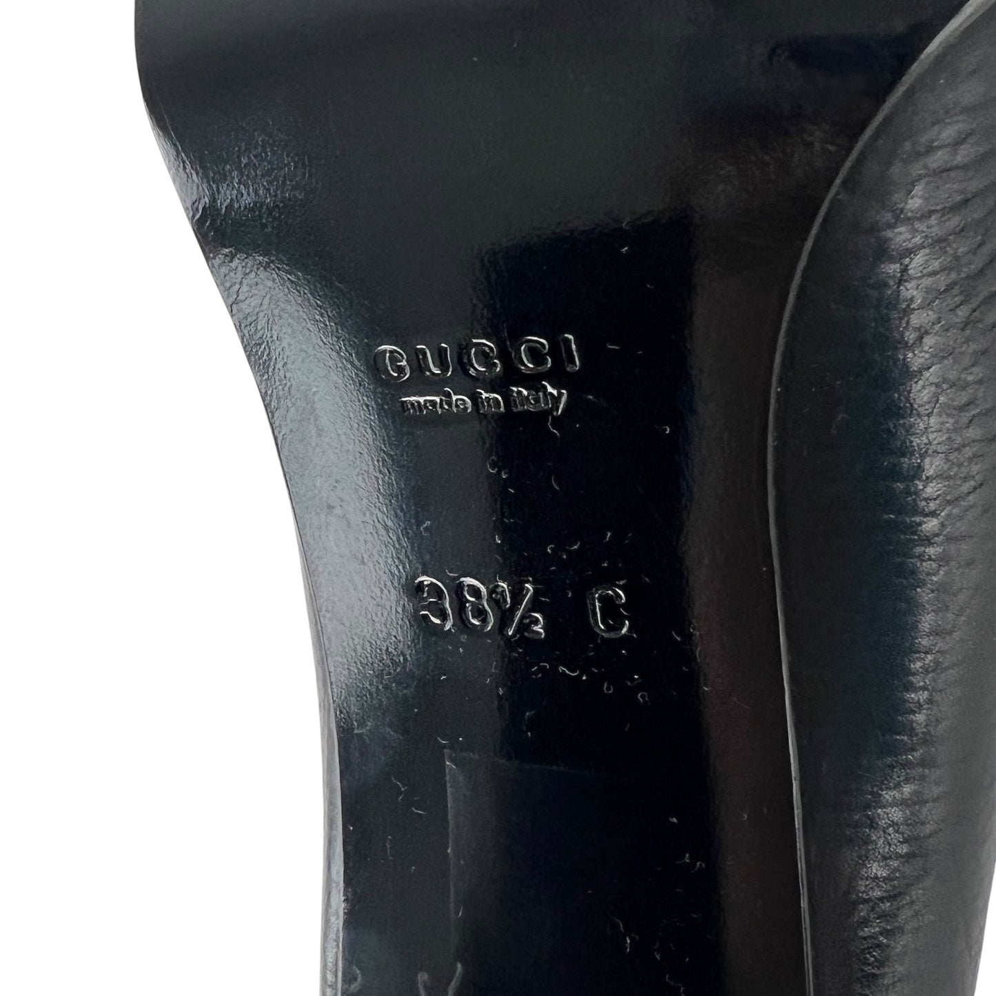 Gucci Leather Horsebit Pumps
