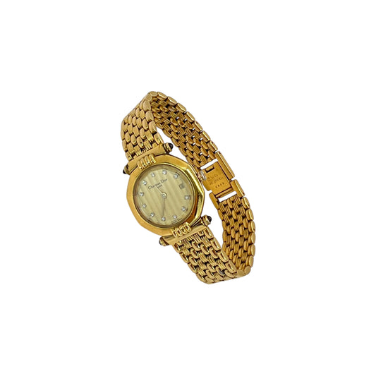 Dior Vintage Gold Watch