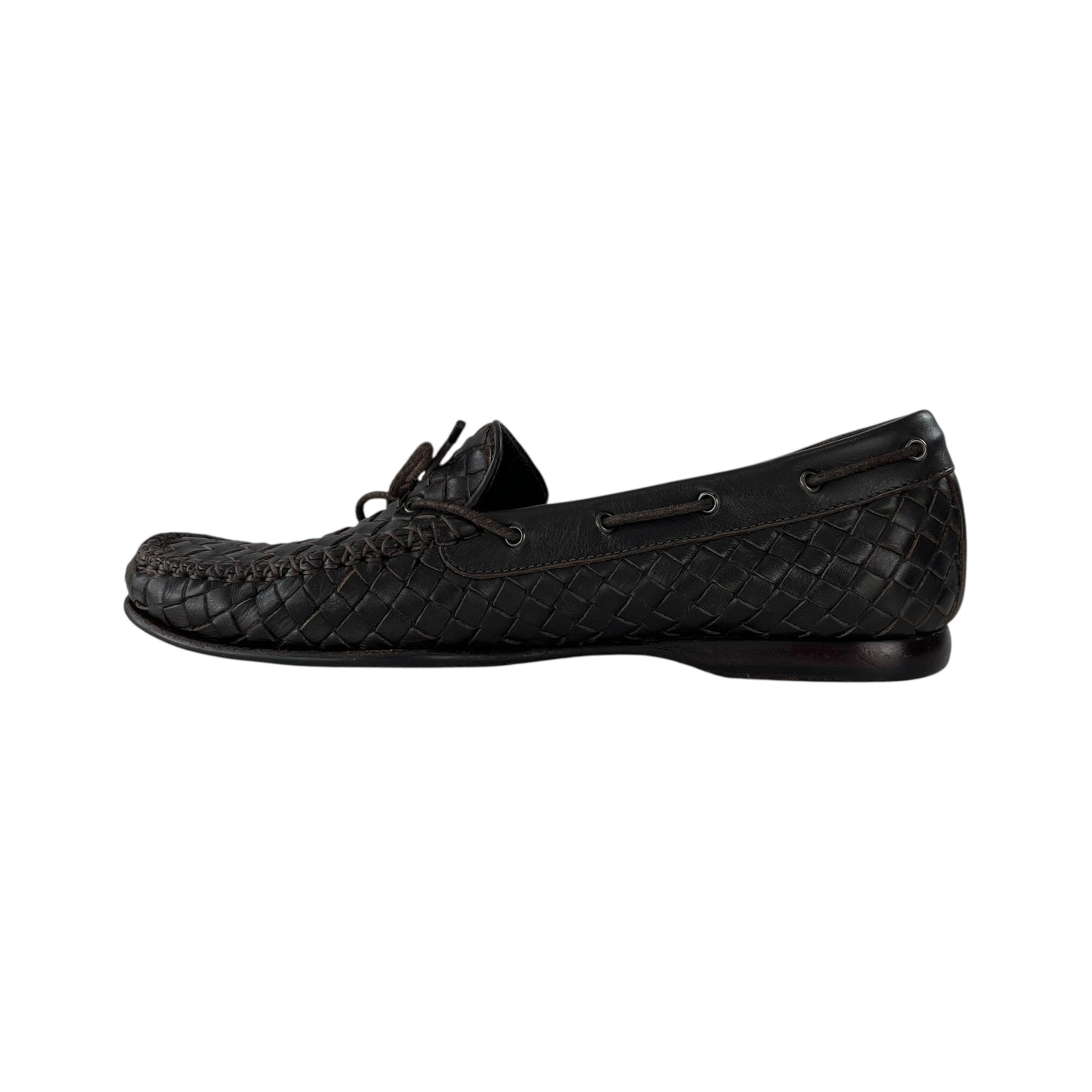 Bottega Veneta Intrecciato Leather Loafers