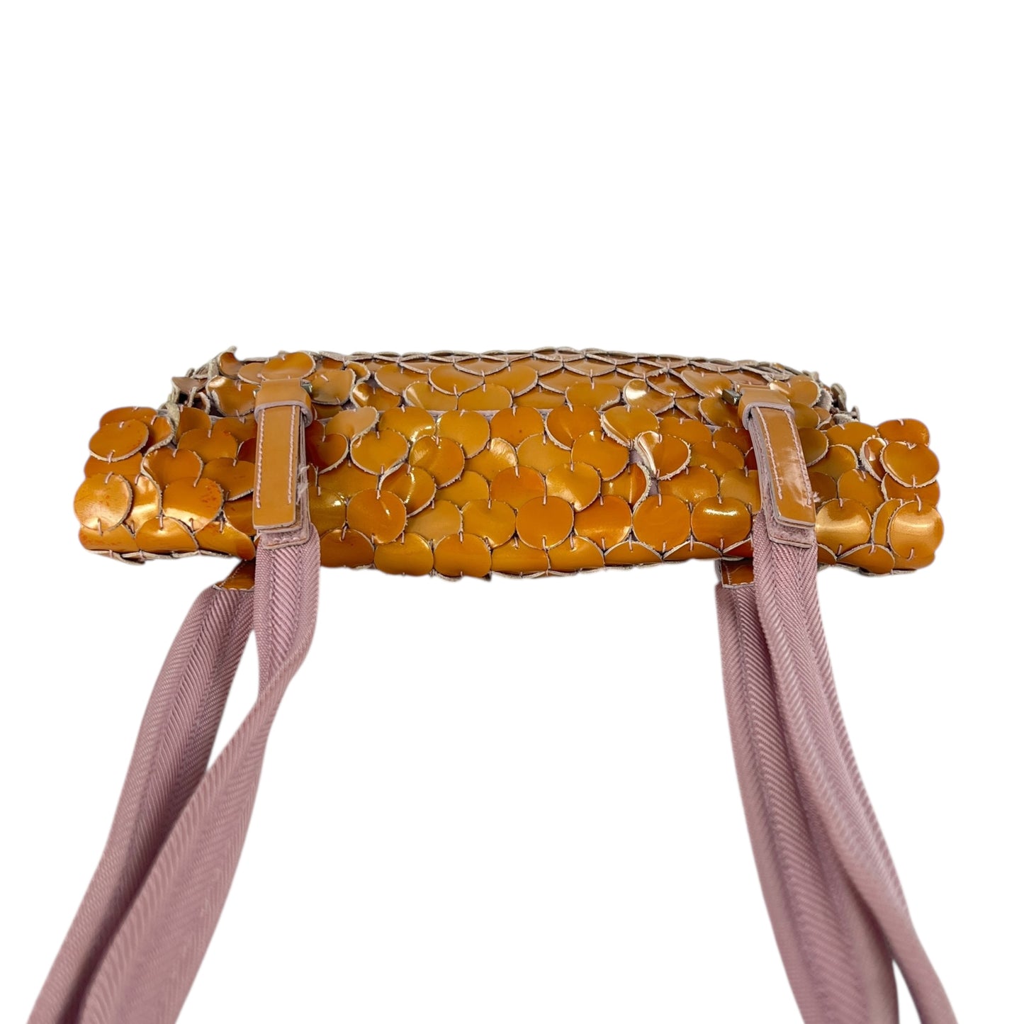Prada Patent Leather Coins Shoulder Bag