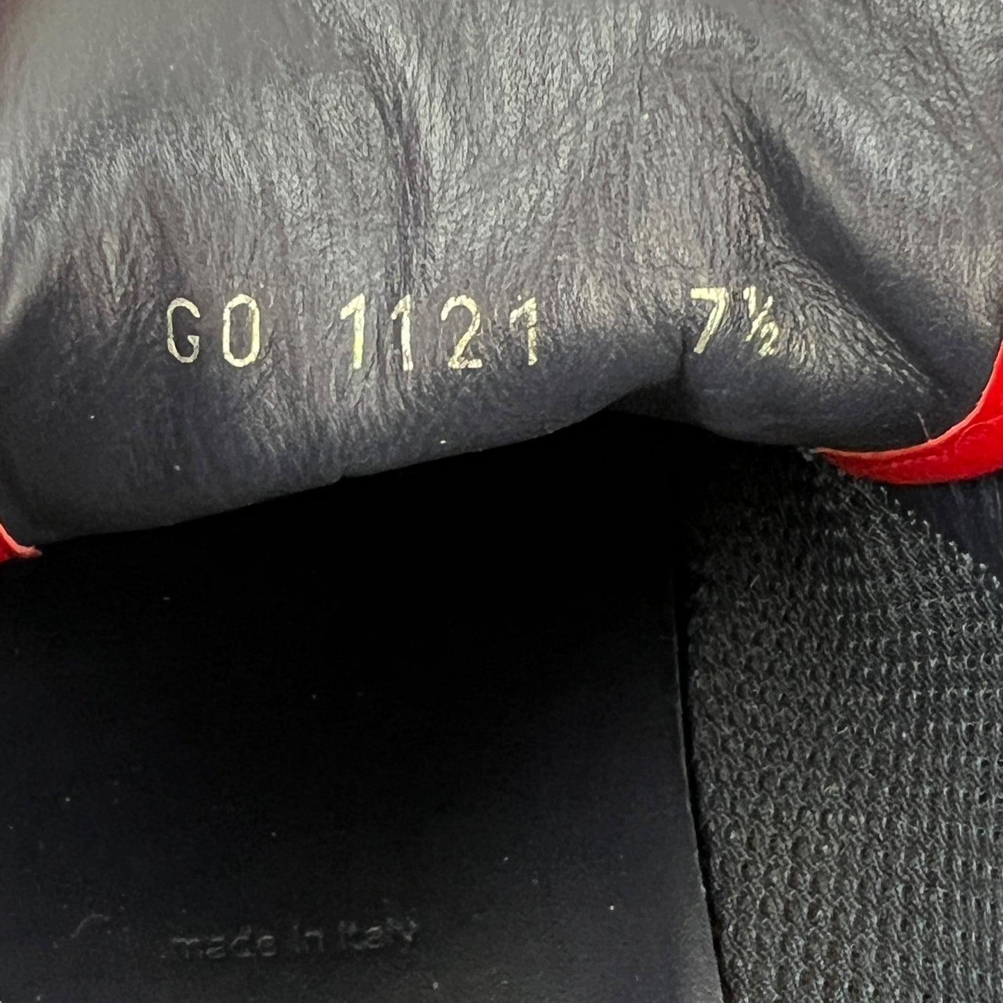 Louis Vuitton Damier Red Sneakers