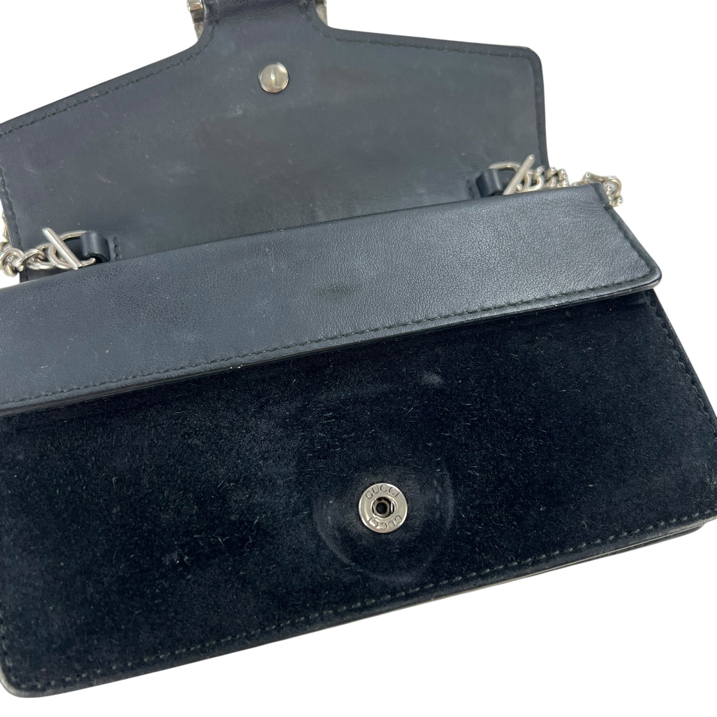 Gucci Mini Dionysus Suede Crossbody Bag