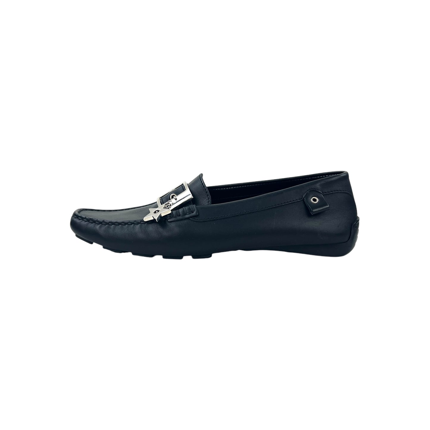 Dior Leather Driver Loafers