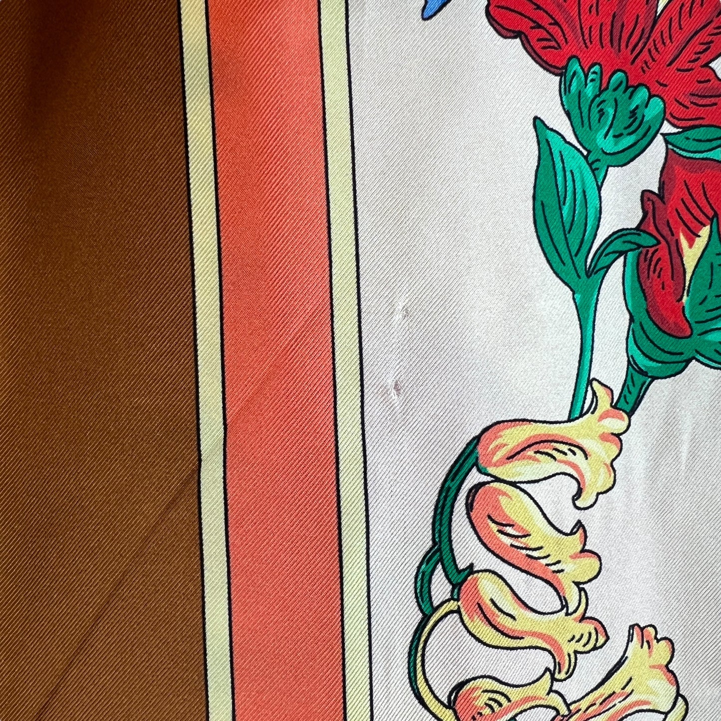 Gucci Resort Exclusive Flora Silk Wrap Skirt